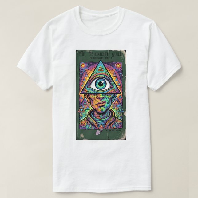 The Psionicist Gillet 1 Grundläggande T Shirt (Design framsida)