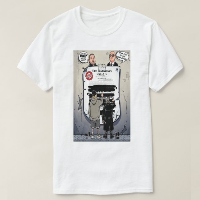 The Psionicist Gillet 3 Basic T Shirt (Design framsida)