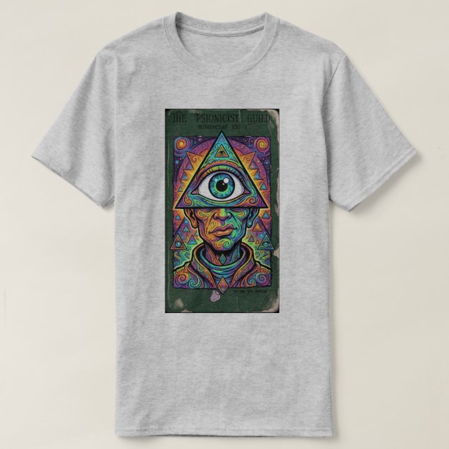 The Psionicist Guild 1 T-Shirt (Design framsida)