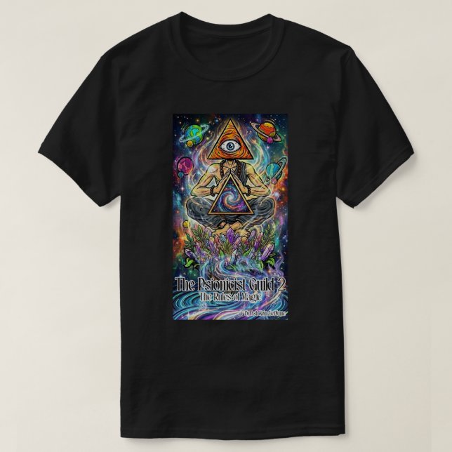 The Psionicist Guild 2 Dark T Shirt (Design framsida)