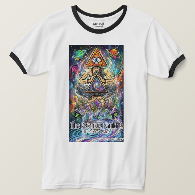 The Psionicist Guild 2 Ringar T-Shirt (Design framsida)