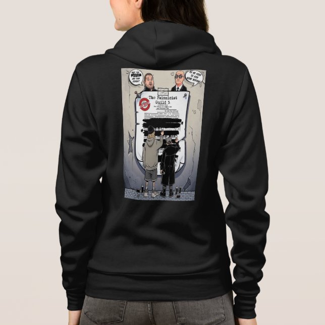 The Psionicist Guild 3 Dragkedja T Shirt (Baksida)