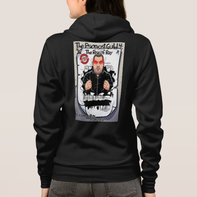 The Psionicist Guild 4 Dragkedja T Shirt (Baksida)