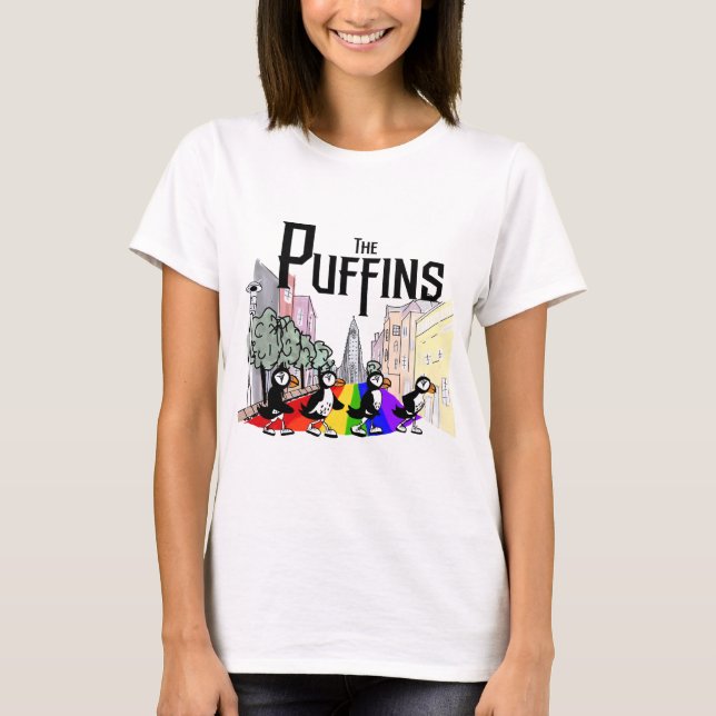 The Puffins T Shirt (Framsida)