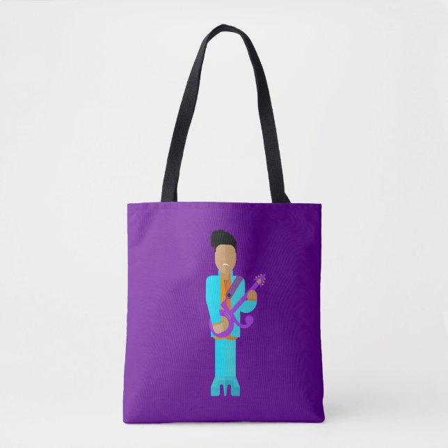 The Purple Pixie – Funk Legend Tote Bag Tygkasse (Framsida)