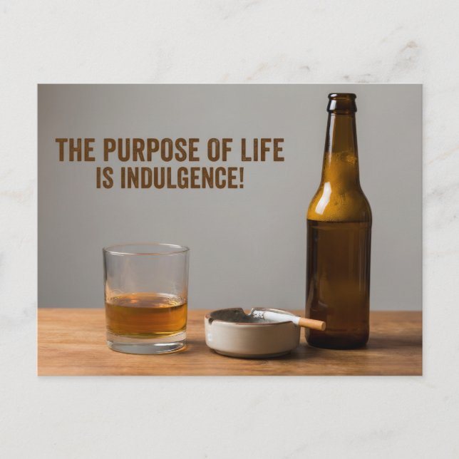 The Purpose of Life Vykort (Framsida)