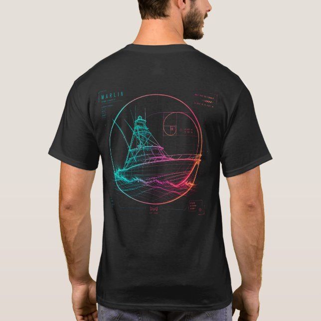 The Pursuit Blueprint T-Shirt (Baksida)