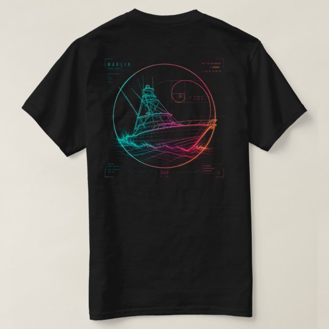 The Pursuit Blueprint T-Shirt (Design baksida)