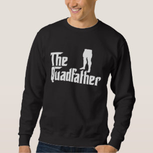 The Quadfather ben-dag gym motivation pump omslag Lång Ärmad Tröja