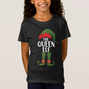 The Queen Elf Matchande Familj Jul Kvinnor T Shirt