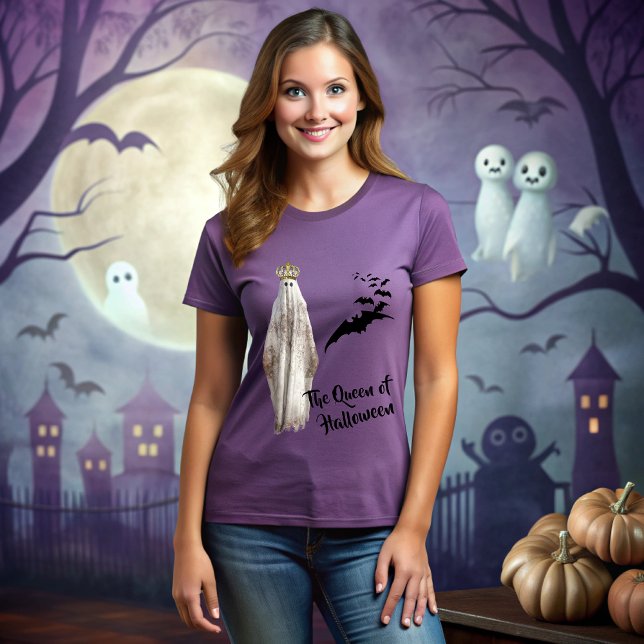 The Queen of Halloween T Shirt (Skapare uppladdad)