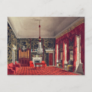 The Queen's Breakfast Room, Buckingham House Vykort
