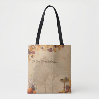The Quiet Beauty Of Change - Autumn Tote Bag Tygkasse