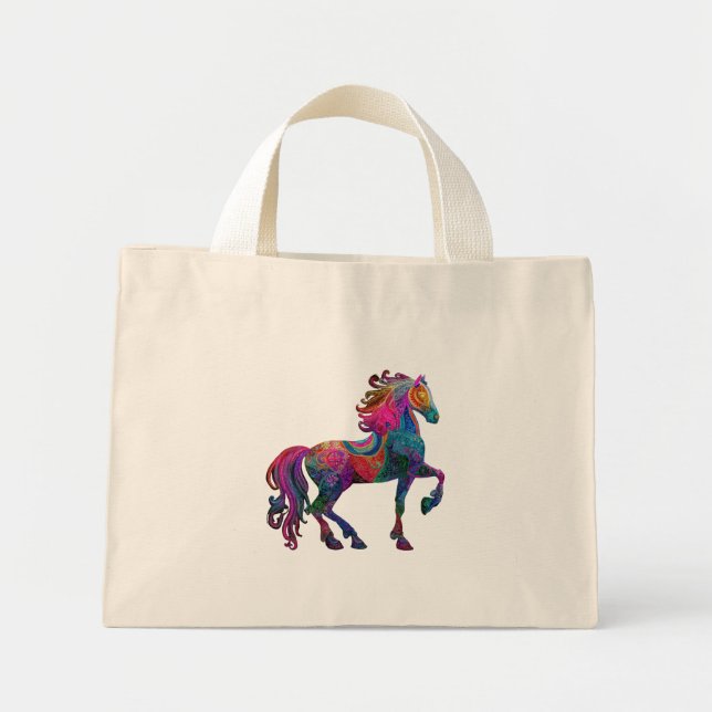 The Quilted Horse Mini Tygkasse (Framsidan)
