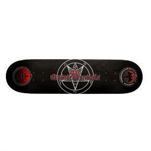 The Quintessentials Logotyp Skateboard! Skateboard Bräda 21,5 Cm