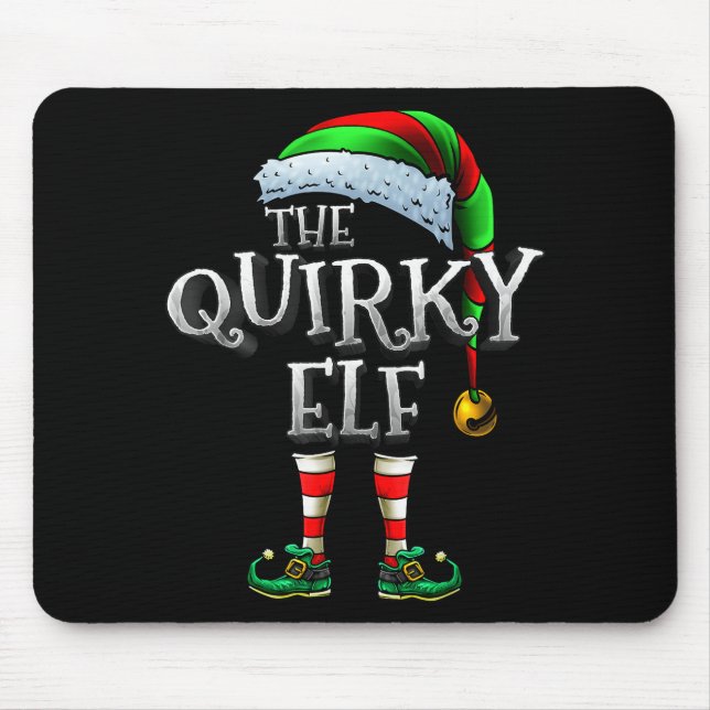 The Quirky Elf Shirt Matching Family Quirky Christ Musmatta (Framsidan)