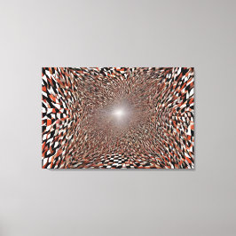 The rabbit hole  canvastryck