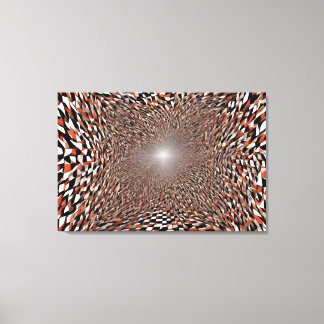 The rabbit hole canvastryck