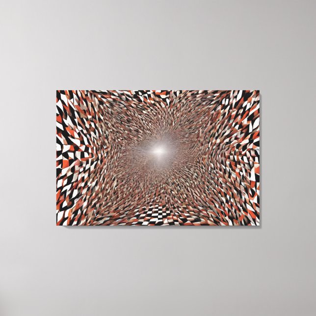 The rabbit hole  canvastryck (Framsida)