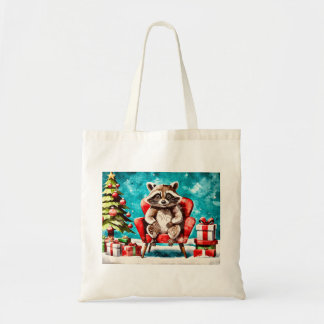 The Raccoon’s Christmas Chair Tygkasse