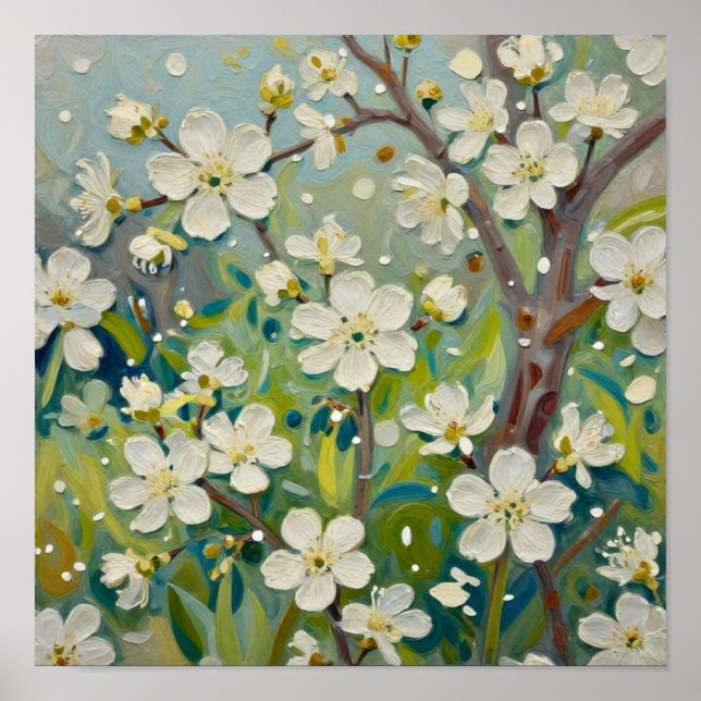 The Radiant Awakening: A Textural Symphony Poster (Framsidan)