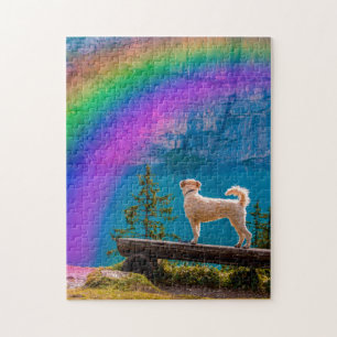 The Rainbow Bridge Poem, In Memory of a Pet... Pussel