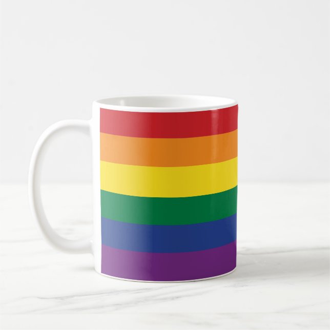 The Rainbow Flag Kaffemugg (Vänster)
