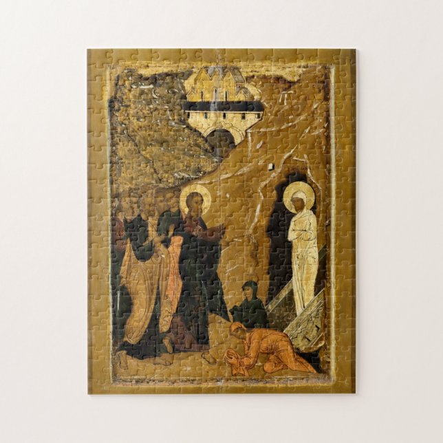 The Raising of Lazarus from a Festival Tier Icon   Pussel (Vertikal)