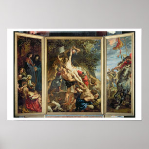 The Raising of the Kor, 1610-11 (oil on panel) Poster