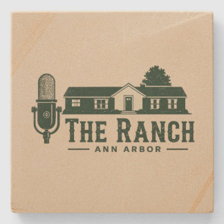 The Ranch - Logo Stone Coaster Stenunderlägg