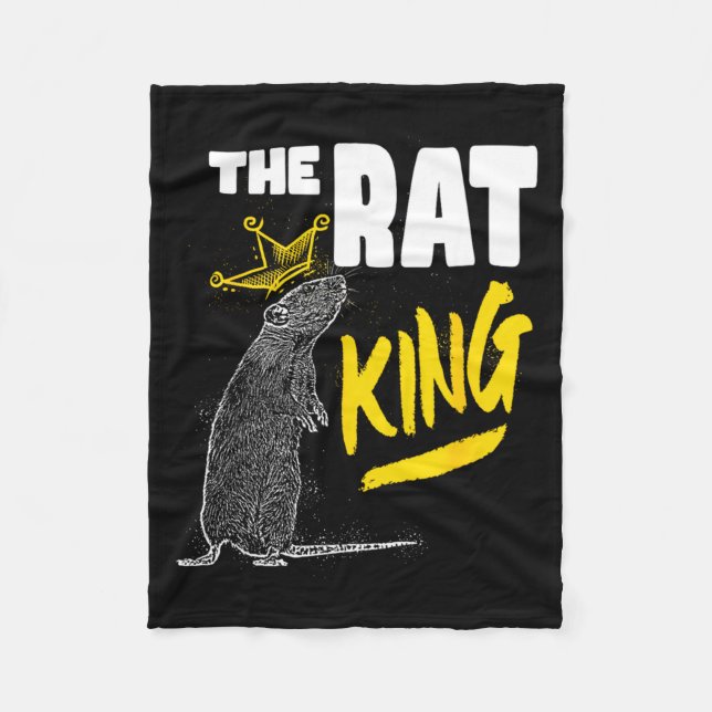 The Rat King Nutcracker Ballet Dance Animal Mouse  Fleecefilt (Framsidan)
