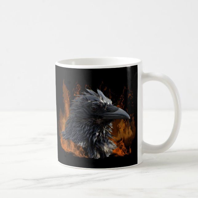 "The Raven Fire"-gåvor Kaffemugg (Höger)