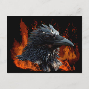 "The Raven Fire"-gåvor Vykort