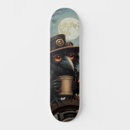 The raven powered by Coffee Mini Skateboard Bräda 18,5 Cm