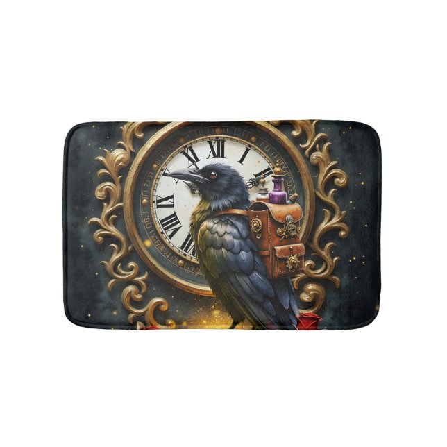 The Raven’s Clockwork Delivery  Badrumsmatta (Framsidan)