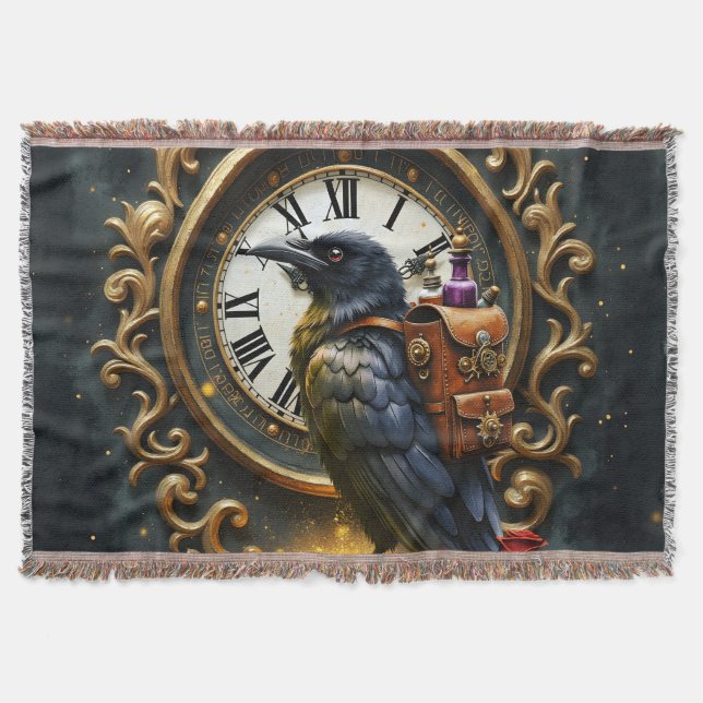 The Raven’s Clockwork Delivery  Filt (Framsidan)