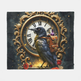 The Raven’s Clockwork Delivery  Fleecefilt