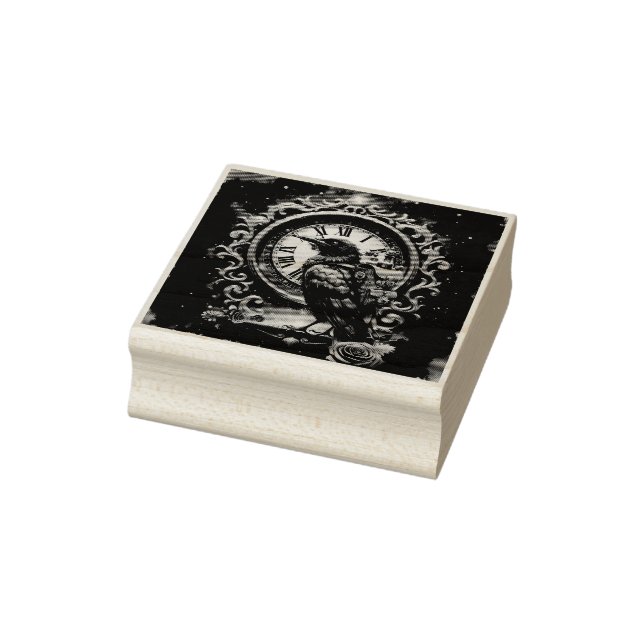 The Raven’s Clockwork Delivery  Stämpel (Stämpel)