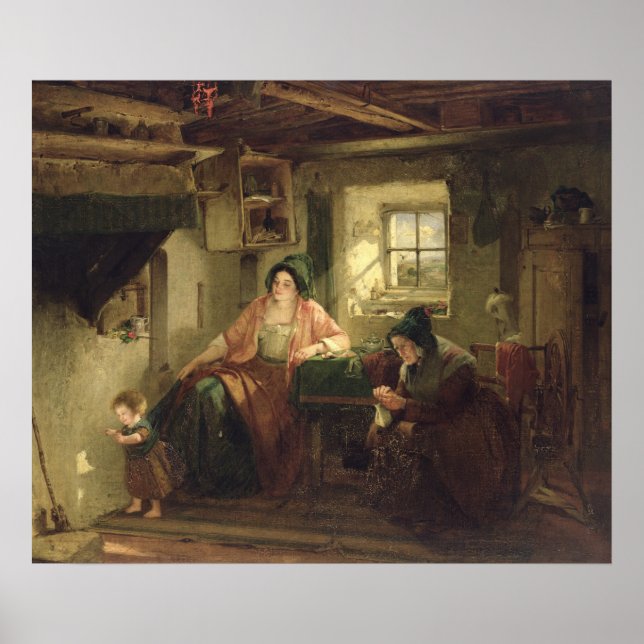 The Ray of Sunlight, 1857 Poster (Framsidan)