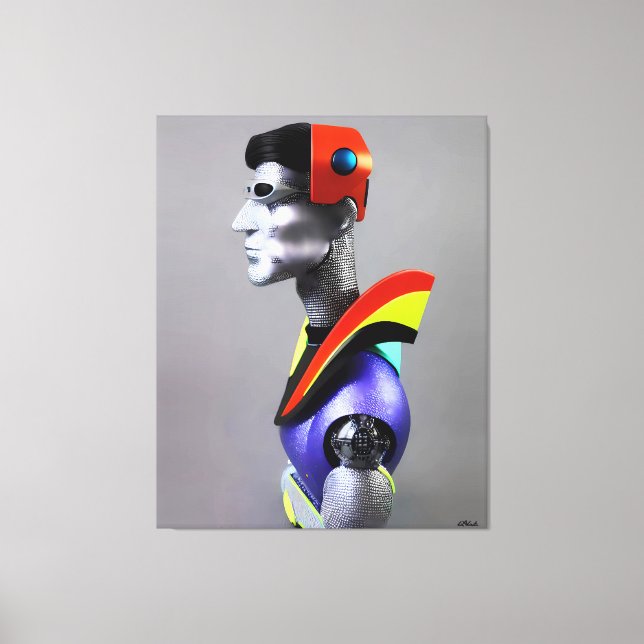 The Raygunner Canvastryck (Framsida)