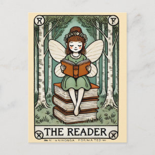 The Reader Fairy Tarot-kort Vykort