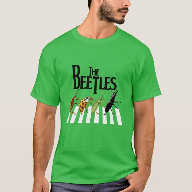 The Real Beetles present T Shirt (Framsida)