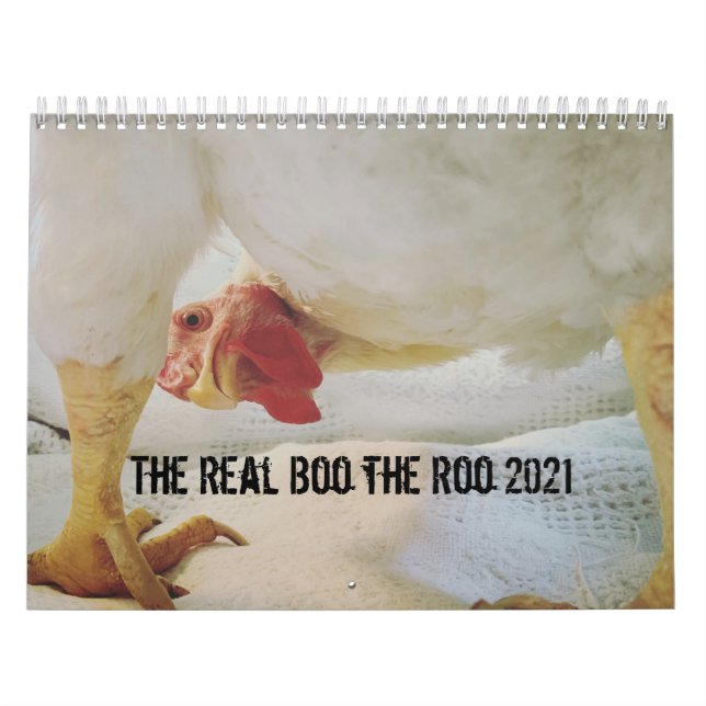 The Real Boo the Roo 2021 medium Kalender (Omslag)