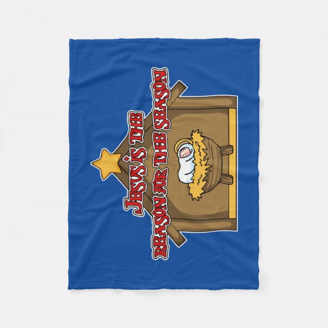 The Reason for the Season 1 Fleecefilt (Framsidan)