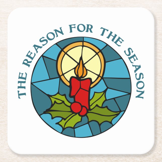 The Reason for the Season 3 Underlägg Papper Kvadrat (Framsidan)