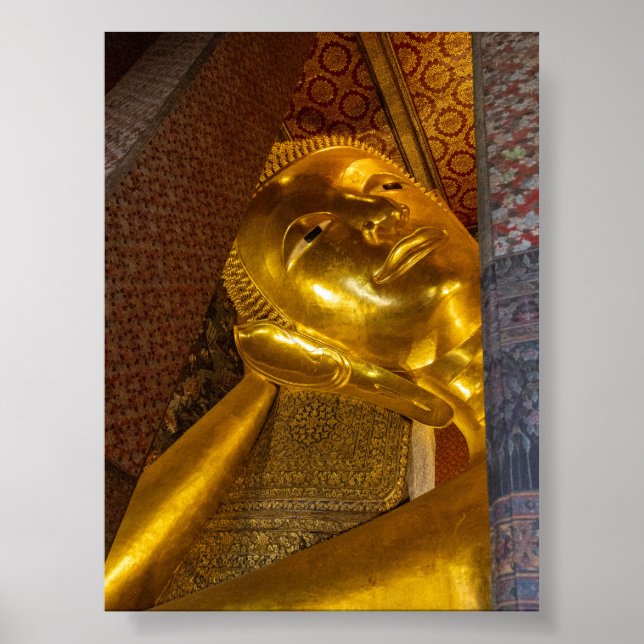 The Reclining Buddha in Bangkok Poster (Framsidan)