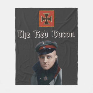 The Red Baron WWI Fleecefilt