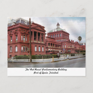 The Red House, Port of Spain, Trinidad Postcard Vykort