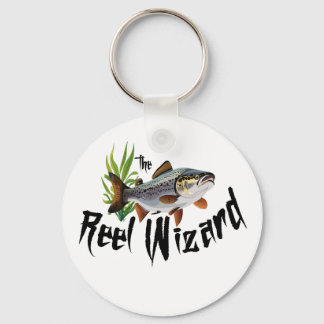 The Reel Wizard Regnbåge Öring Nyckelring