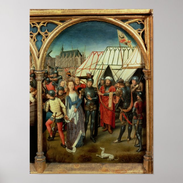 The Reliquary of St. Ursula, 1489 Poster (Framsidan)